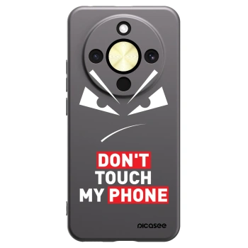 Picasee silikonový černý obal pro Honor Magic8 Lite 5G - Evil Eye - Transparent