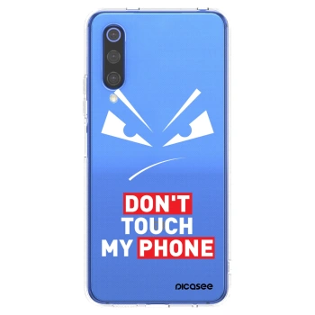 Picasee silikonový průhledný obal pro Xiaomi Mi 9 SE - Evil Eye - Transparent
