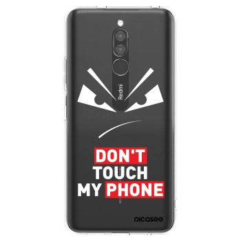 Picasee silikonový průhledný obal pro Xiaomi Redmi 8 - Evil Eye - Transparent