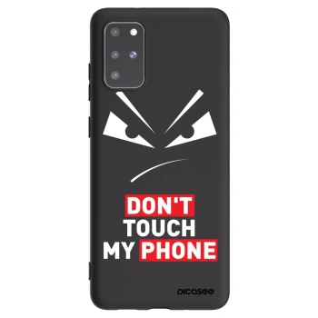 Picasee silikonový černý obal pro Samsung Galaxy S20+ G985F - Evil Eye - Transparent