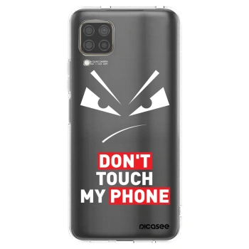 Picasee silikonový průhledný obal pro Huawei P40 Lite - Evil Eye - Transparent