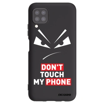 Picasee silikonový černý obal pro Huawei P40 Lite - Evil Eye - Transparent