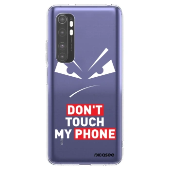 Picasee silikonový průhledný obal pro Xiaomi Mi Note 10 Lite - Evil Eye - Transparent