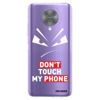 Picasee silikonový průhledný obal pro Xiaomi Poco F2 Pro - Evil Eye - Transparent