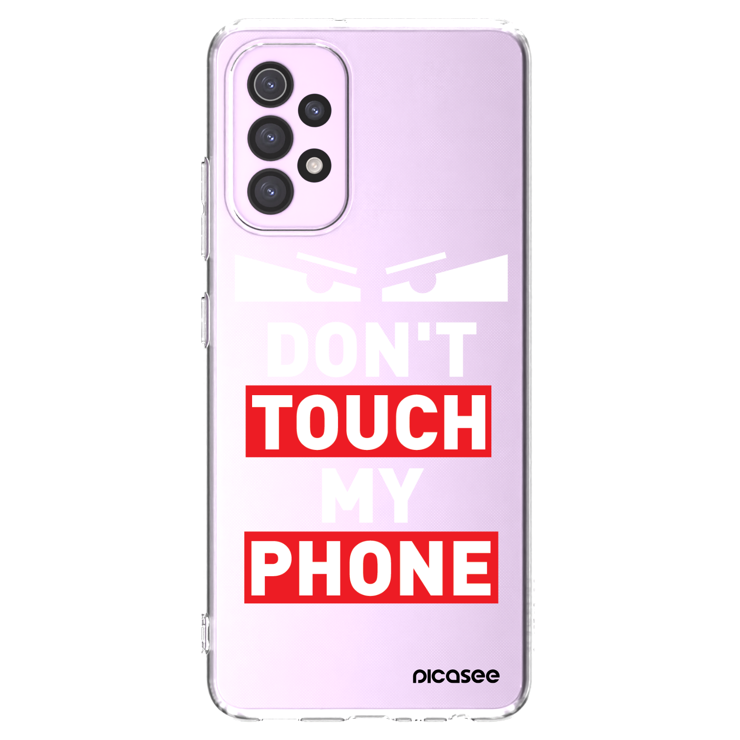 Picasee silikonový průhledný obal pro Samsung Galaxy A32 5G A326B - Shadow Eye - Transparent