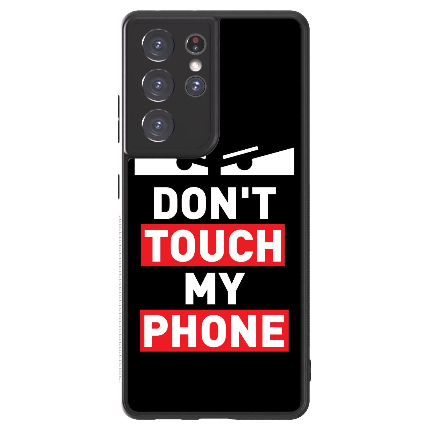 Picasee ULTIMATE CASE pro Samsung Galaxy S21 Ultra 5G G998B - Shadow Eye - Transparent