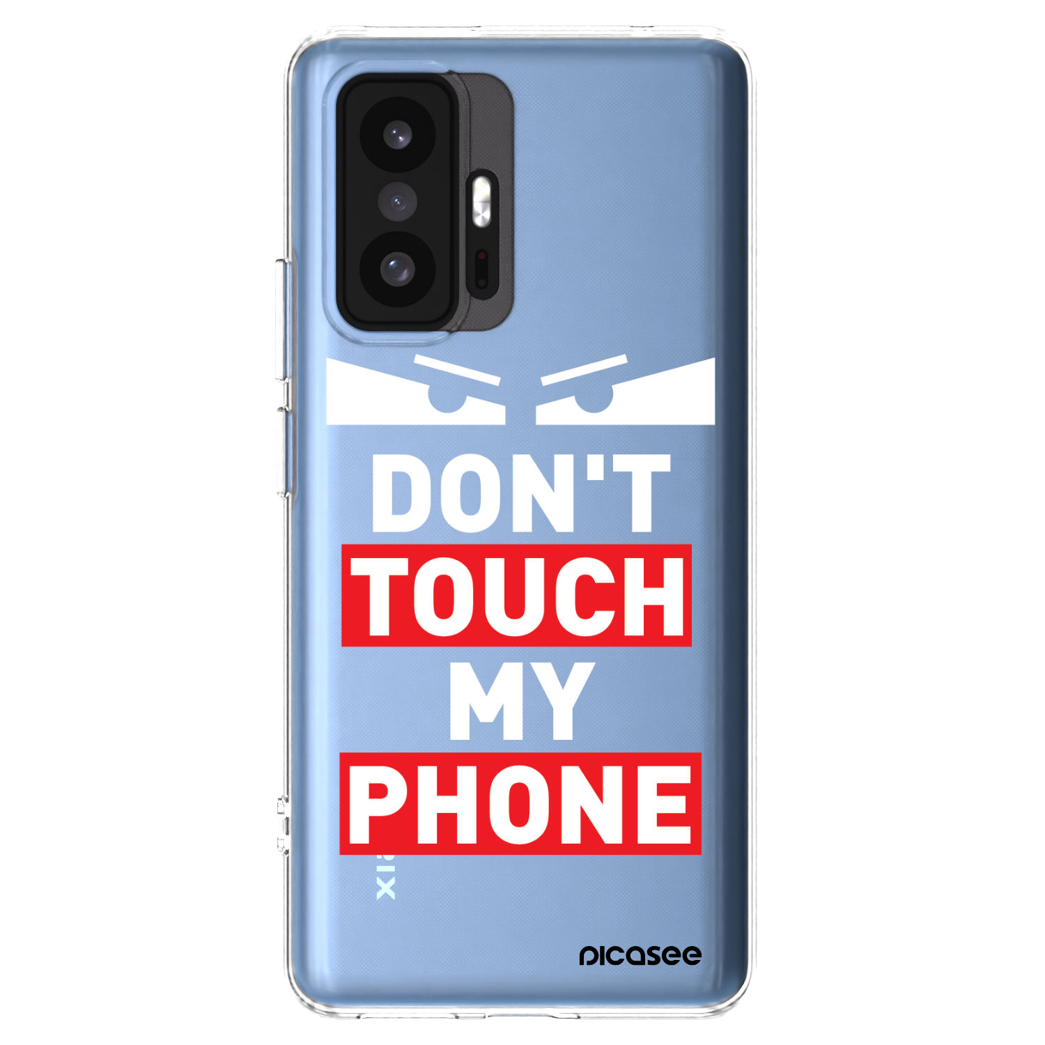 Picasee silikonový průhledný obal pro Xiaomi 11T Pro - Shadow Eye - Transparent
