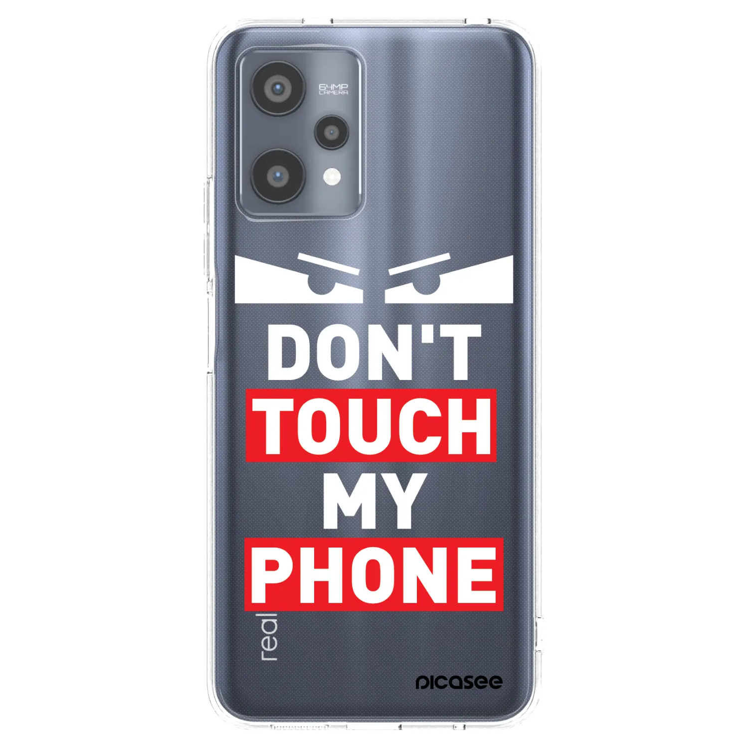 Picasee silikonový průhledný obal pro Realme 9 Pro 5G - Shadow Eye - Transparent