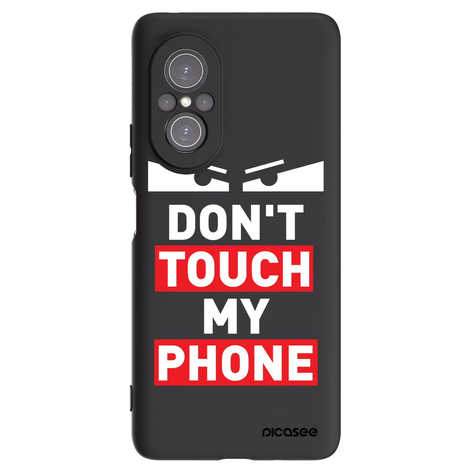 Picasee silikonový černý obal pro Huawei Nova 9 SE - Shadow Eye - Transparent