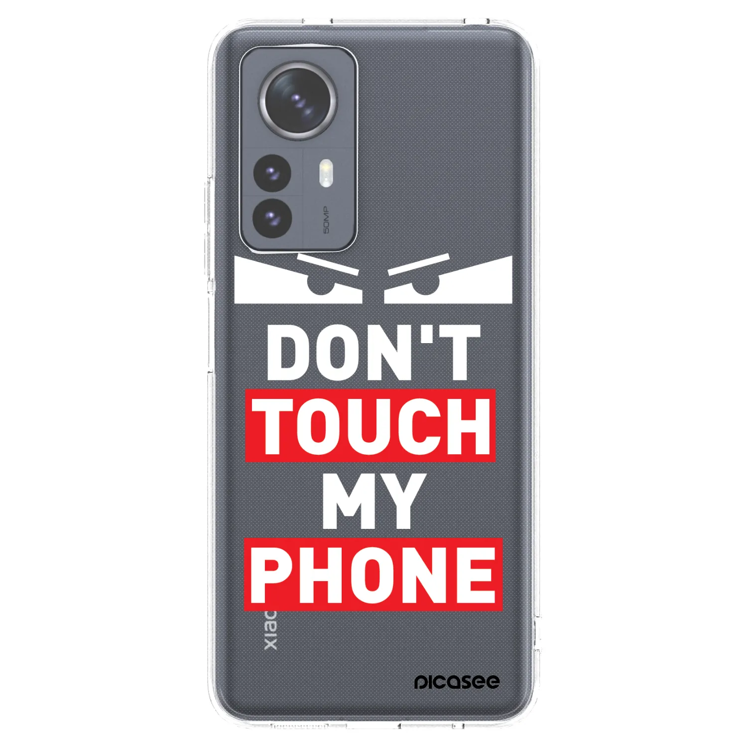 Picasee silikonový průhledný obal pro Xiaomi 12 Pro - Shadow Eye - Transparent