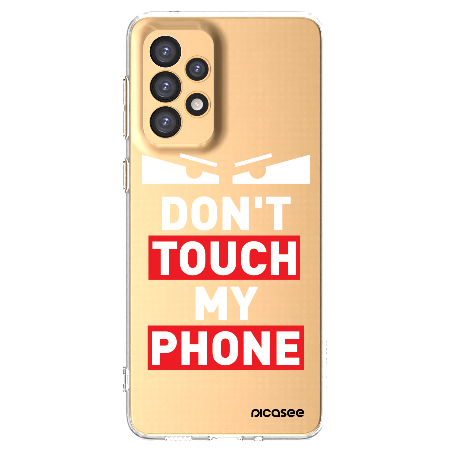 Picasee silikonový průhledný obal pro Samsung Galaxy A33 5G A336 - Shadow Eye - Transparent