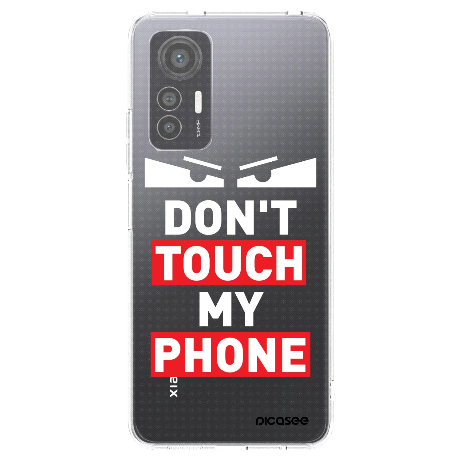 Picasee silikonový průhledný obal pro Xiaomi 12 Lite - Shadow Eye - Transparent
