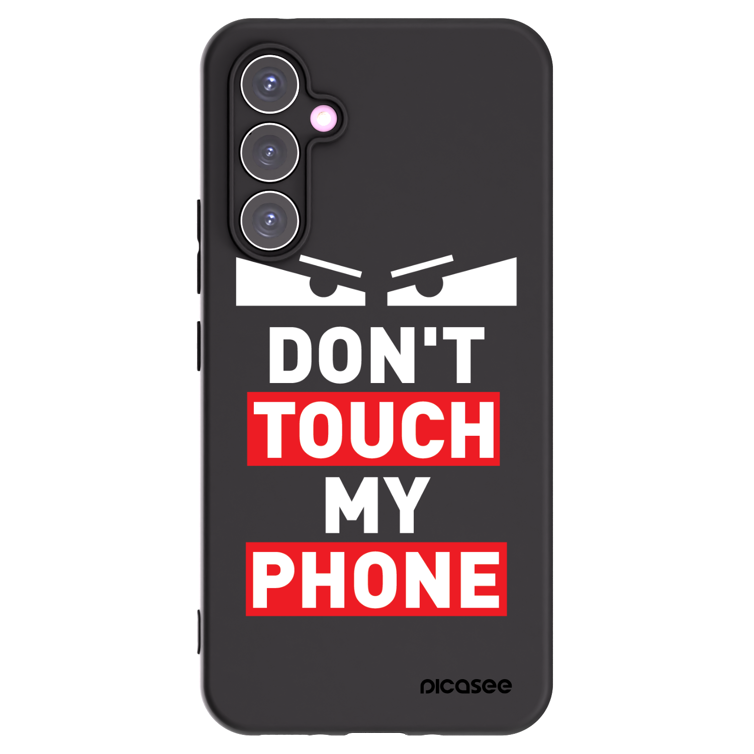 Picasee silikonový černý obal pro Samsung Galaxy A54 5G A546B - Shadow Eye - Transparent