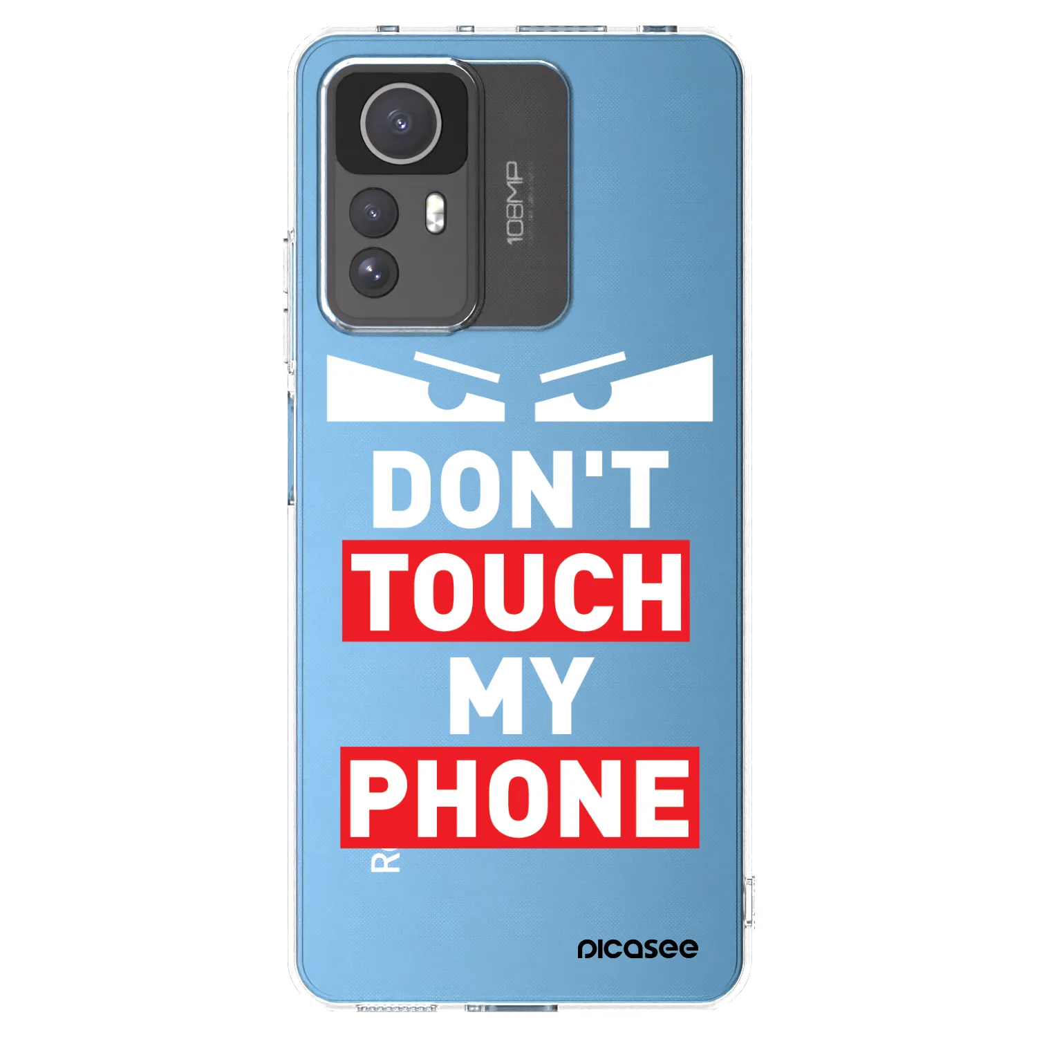 Picasee silikonový průhledný obal pro Xiaomi Redmi Note 12S - Shadow Eye - Transparent
