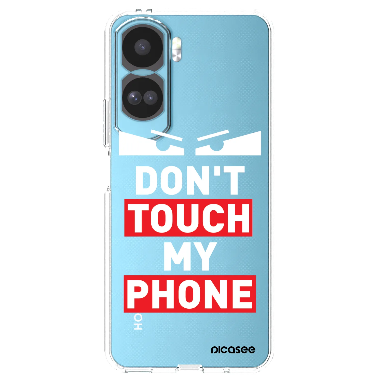 Picasee silikonový průhledný obal pro Honor 90 Lite 5G - Shadow Eye - Transparent