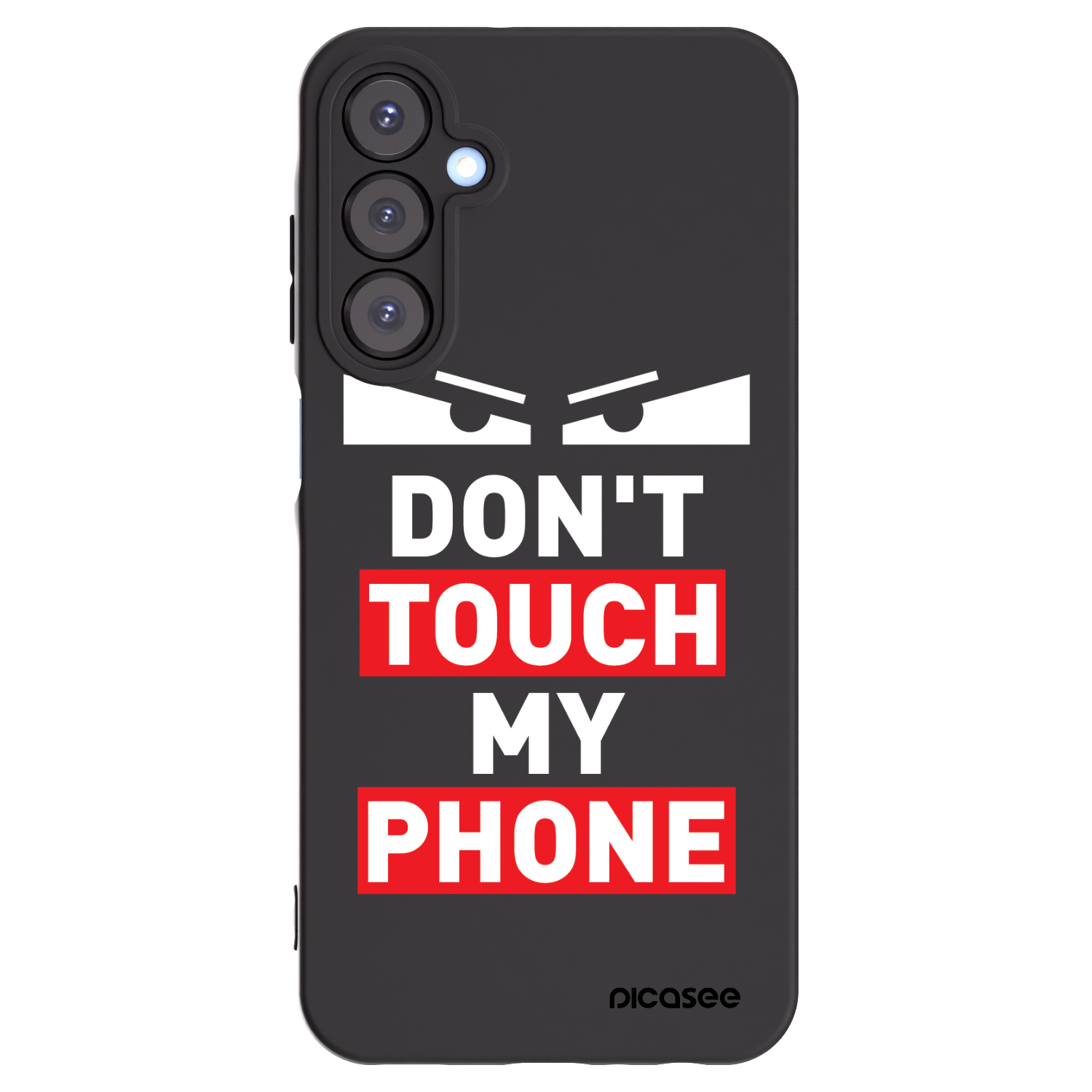 Picasee silikonový černý obal pro Samsung Galaxy A25 A256B 5G - Shadow Eye - Transparent