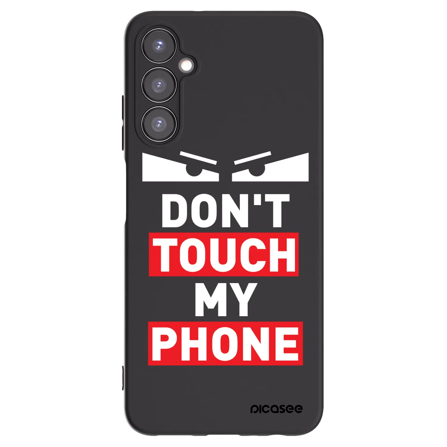 Picasee silikonový černý obal pro Samsung Galaxy A05s A057G - Shadow Eye - Transparent
