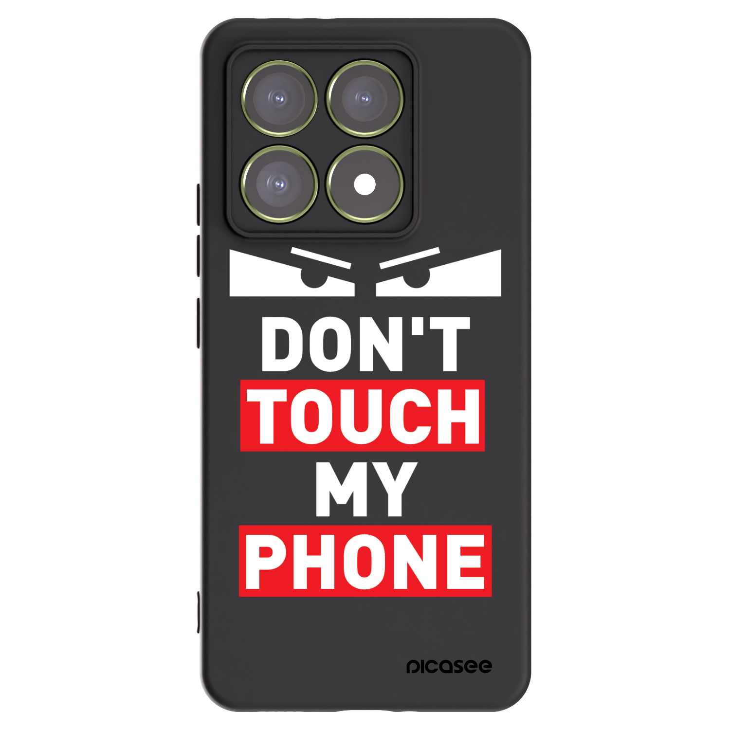 Picasee silikonový černý obal pro Xiaomi 14T - Shadow Eye - Transparent