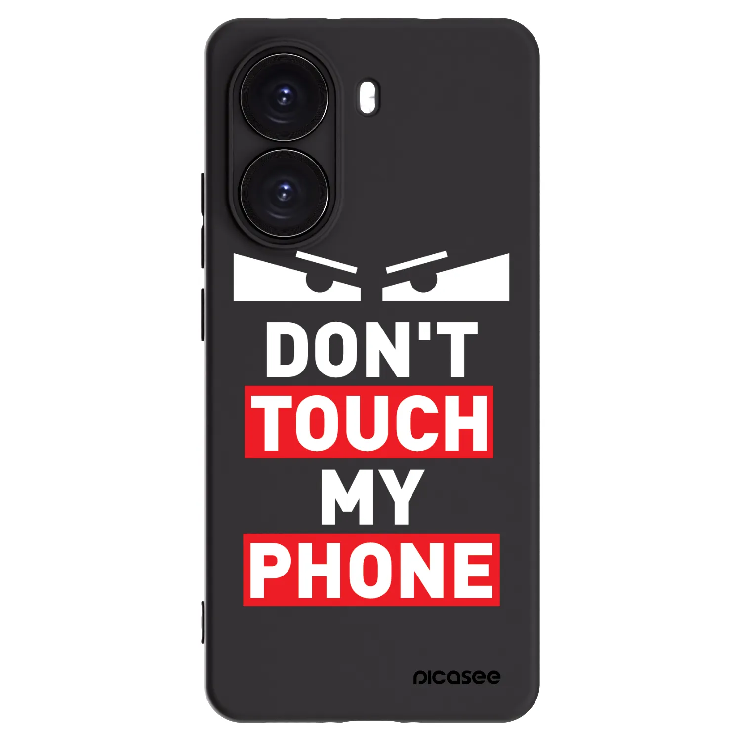 Picasee silikonový černý obal pro Xiaomi Poco X7 Pro 5G - Shadow Eye - Transparent