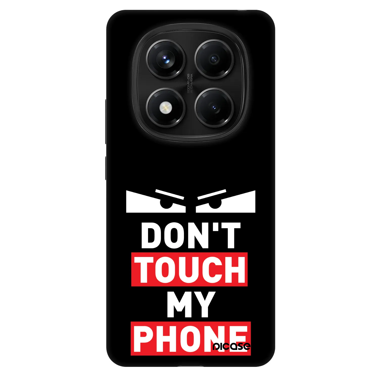 Picasee Fashion Case pro Xiaomi Redmi Note 14 Pro 5G - Shadow Eye - Transparent