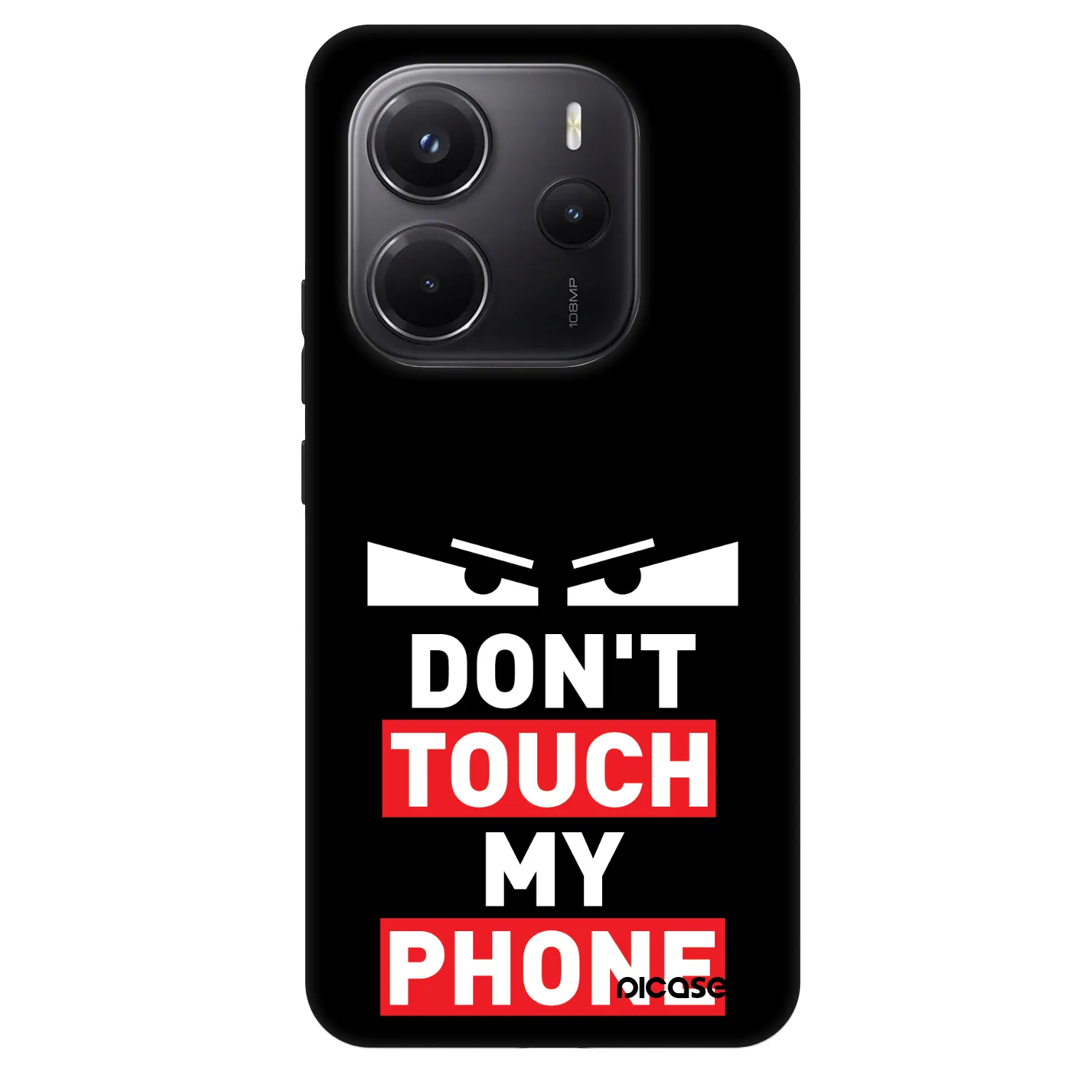 Picasee Fashion Case pro Xiaomi Redmi Note 14 5G - Shadow Eye - Transparent