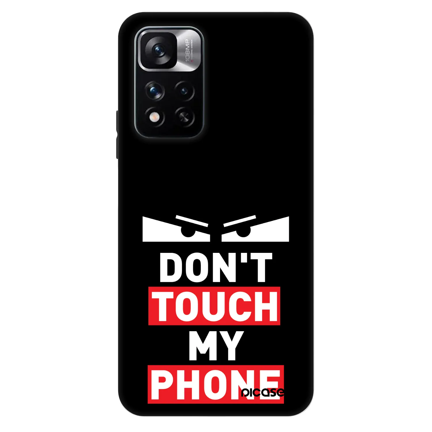Picasee Fashion Case pro Xiaomi Redmi Note 11 Pro - Shadow Eye - Transparent