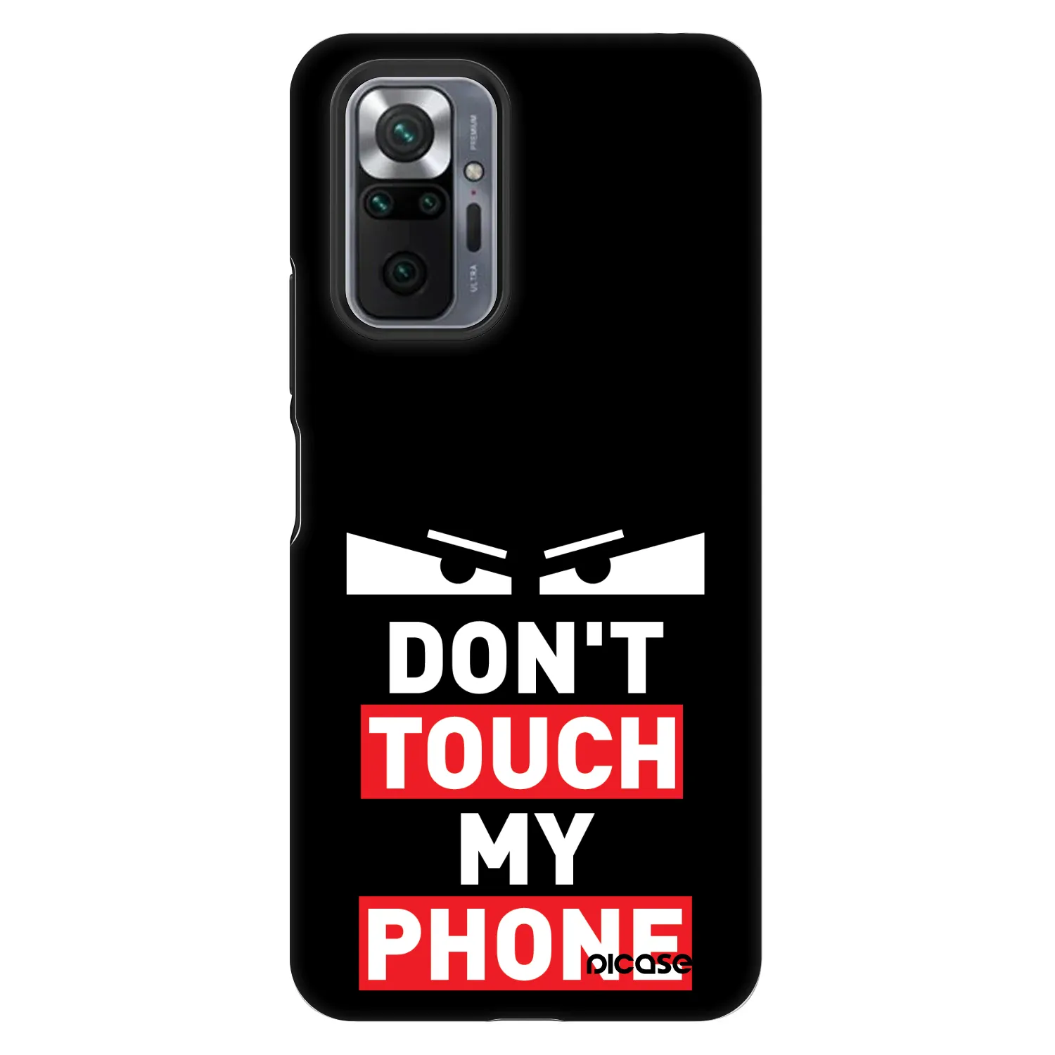 Picasee Fashion Case pro Xiaomi Redmi Note 10 Pro - Shadow Eye - Transparent