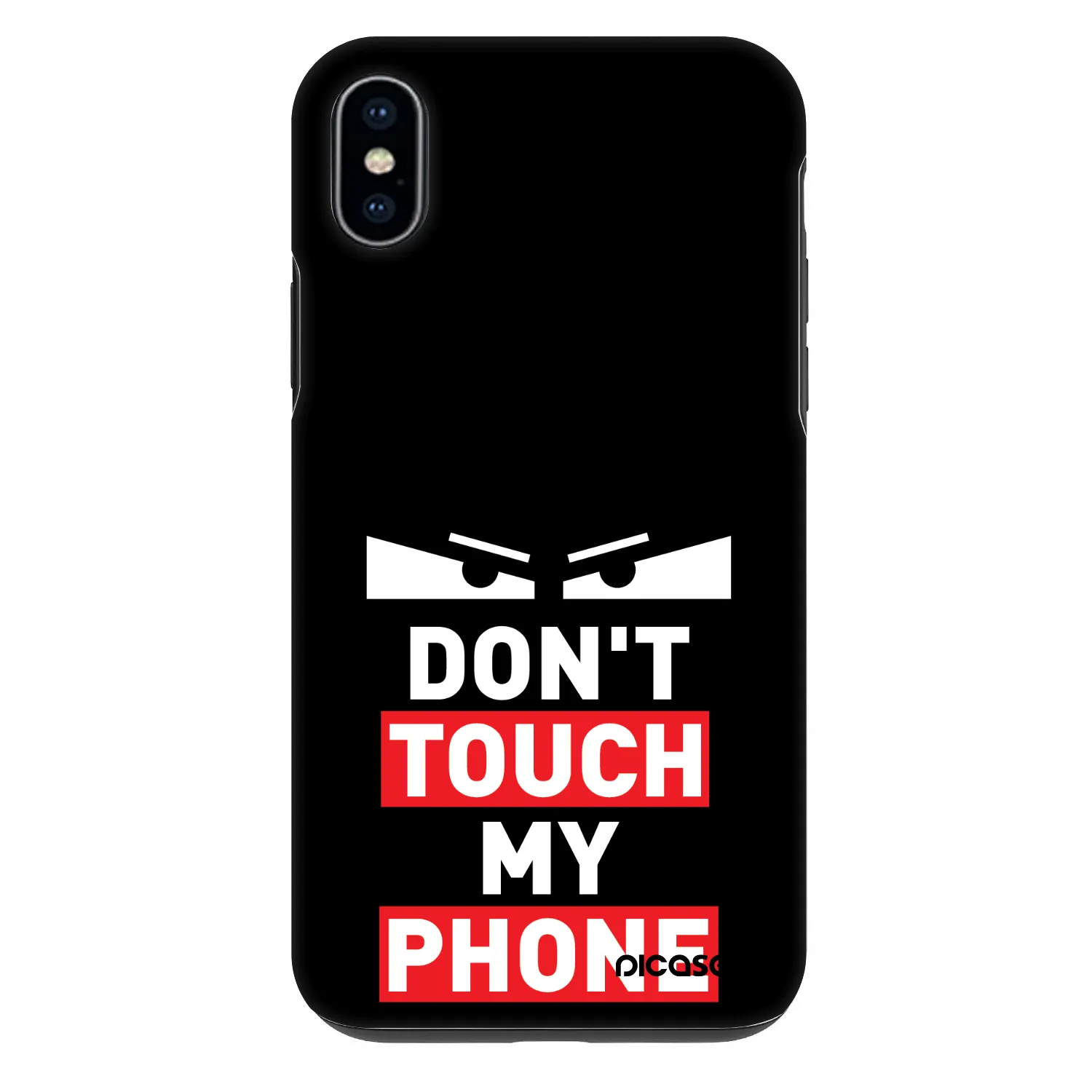 Picasee Fashion Case pro Apple iPhone XS Max - Shadow Eye - Transparent