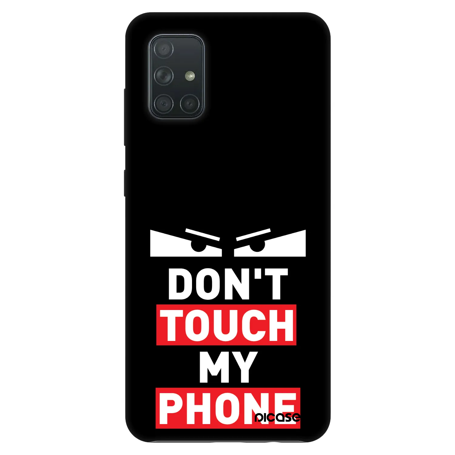 Picasee Fashion Case pro Samsung Galaxy A71 A715F - Shadow Eye - Transparent