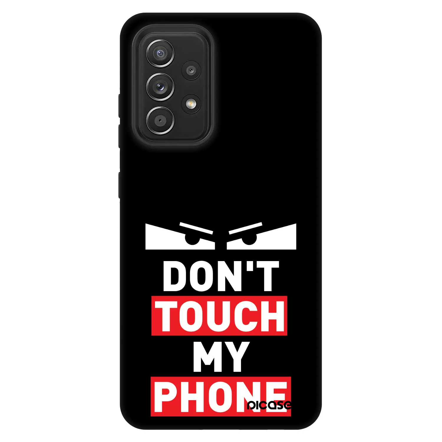 Picasee Fashion Case pro Samsung Galaxy A52s 5G A528B - Shadow Eye - Transparent