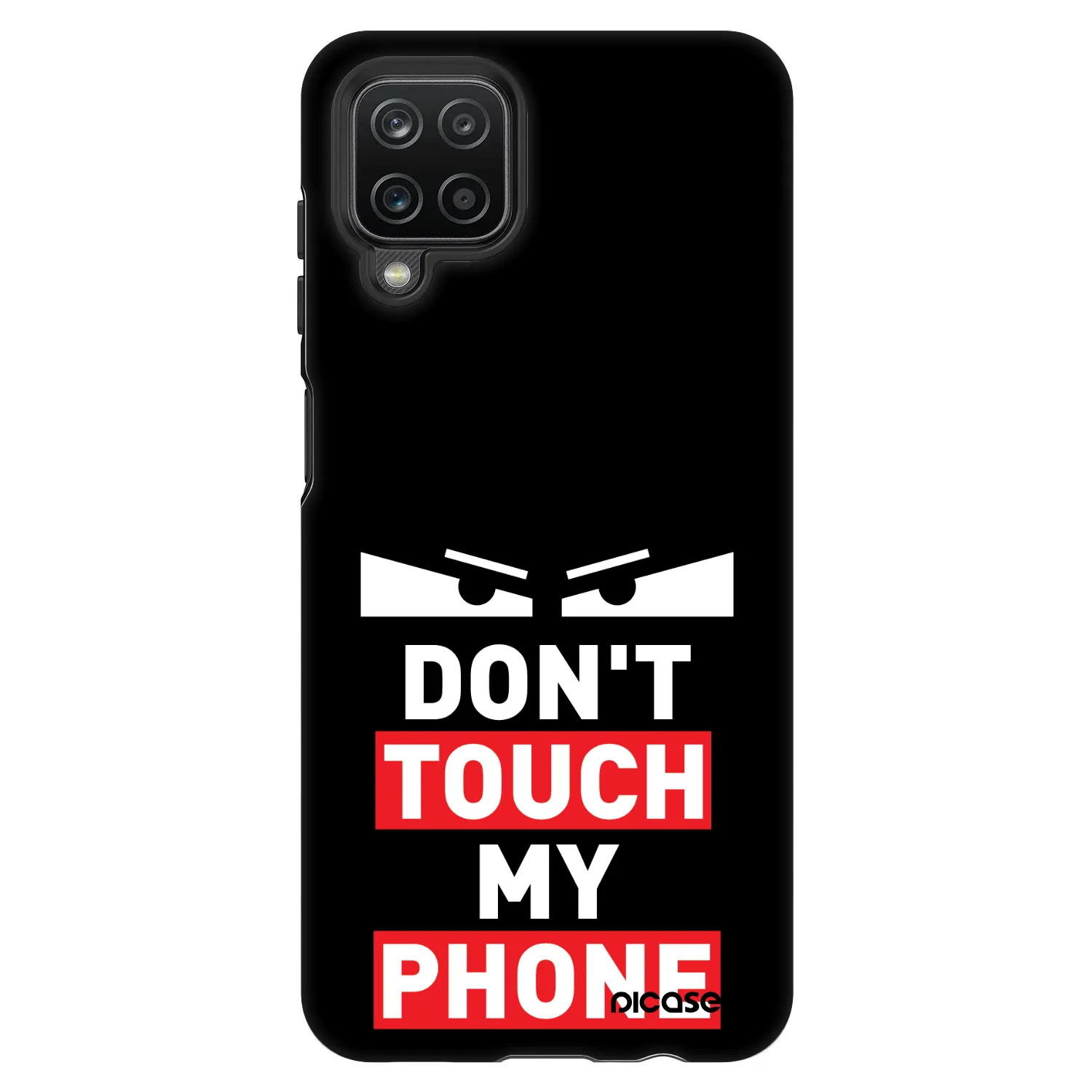 Picasee Fashion Case pro Samsung Galaxy A12 A125F - Shadow Eye - Transparent