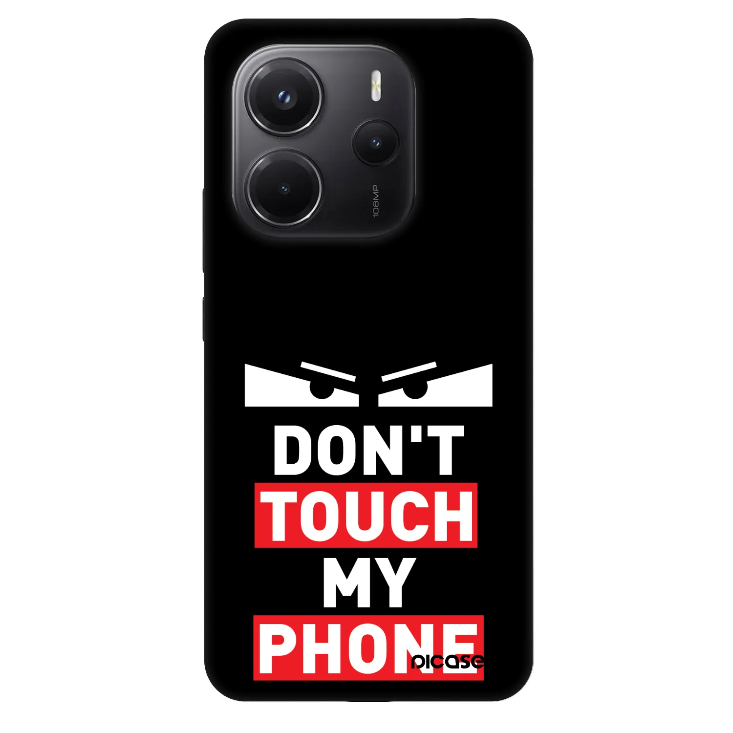 Picasee Fashion Case pro Xiaomi Redmi Note 14 4G - Shadow Eye - Transparent