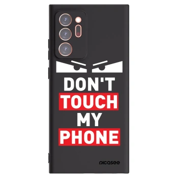 Picasee silikonový černý obal pro Samsung Galaxy Note 20 Ultra - Shadow Eye - Transparent