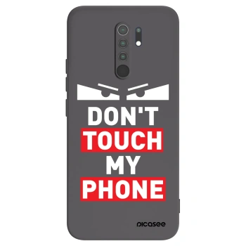 Picasee silikonový černý obal pro Xiaomi Redmi 9 - Shadow Eye - Transparent
