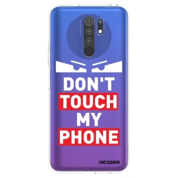 Picasee silikonový průhledný obal pro Xiaomi Redmi 9 - Shadow Eye - Transparent