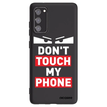 Picasee silikonový černý obal pro Samsung Galaxy S20 FE - Shadow Eye - Transparent