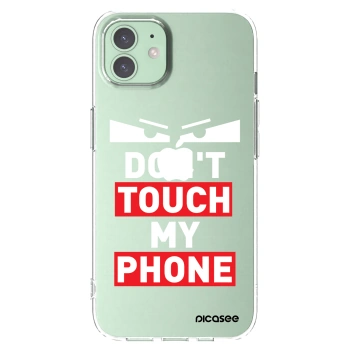 Picasee silikonový průhledný obal pro Apple iPhone 12 - Shadow Eye - Transparent