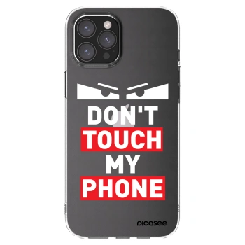 Picasee silikonový průhledný obal pro Apple iPhone 12 Pro Max - Shadow Eye - Transparent