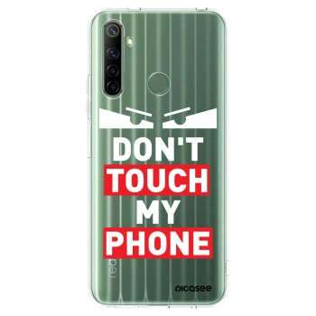 Picasee silikonový průhledný obal pro Realme 6i - Shadow Eye - Transparent