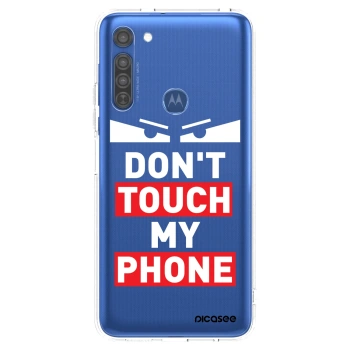 Obal pro Motorola Moto G8 - Shadow Eye - Transparent