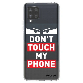 Picasee silikonový průhledný obal pro Samsung Galaxy A42 A426B - Shadow Eye - Transparent