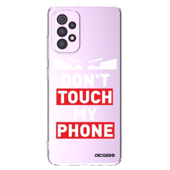 Picasee silikonový průhledný obal pro Samsung Galaxy A32 5G A326B - Shadow Eye - Transparent