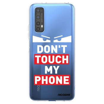 Picasee silikonový průhledný obal pro Realme 7 - Shadow Eye - Transparent