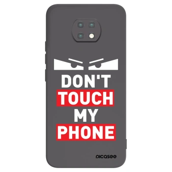 Picasee silikonový černý obal pro Xiaomi Redmi Note 9T - Shadow Eye - Transparent