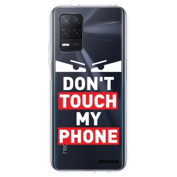 Picasee silikonový průhledný obal pro Realme 8 5G - Shadow Eye - Transparent