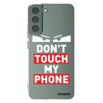 Picasee silikonový průhledný obal pro Samsung Galaxy S22+ 5G - Shadow Eye - Transparent