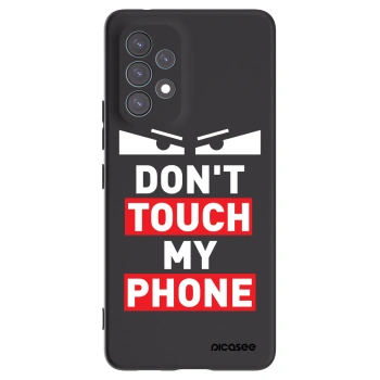 Picasee silikonový černý obal pro Samsung Galaxy A53 5G A536 - Shadow Eye - Transparent