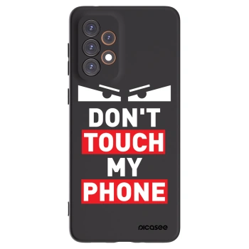 Picasee silikonový černý obal pro Samsung Galaxy A33 5G A336 - Shadow Eye - Transparent
