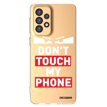 Picasee silikonový průhledný obal pro Samsung Galaxy A33 5G A336 - Shadow Eye - Transparent