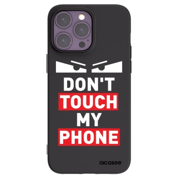 Picasee silikonový černý obal pro Apple iPhone 14 Pro Max - Shadow Eye - Transparent